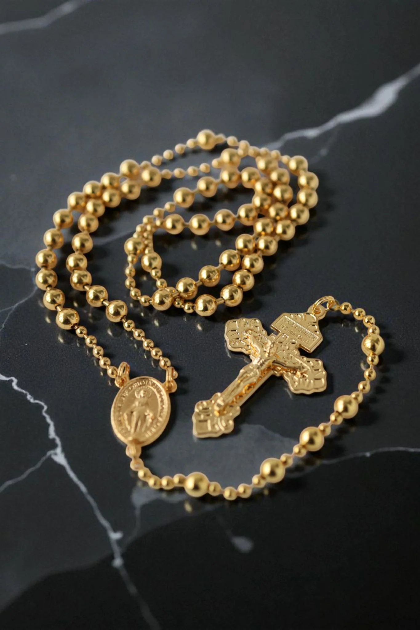 Combat Rosary - Soldiers Edition gold - Image 3