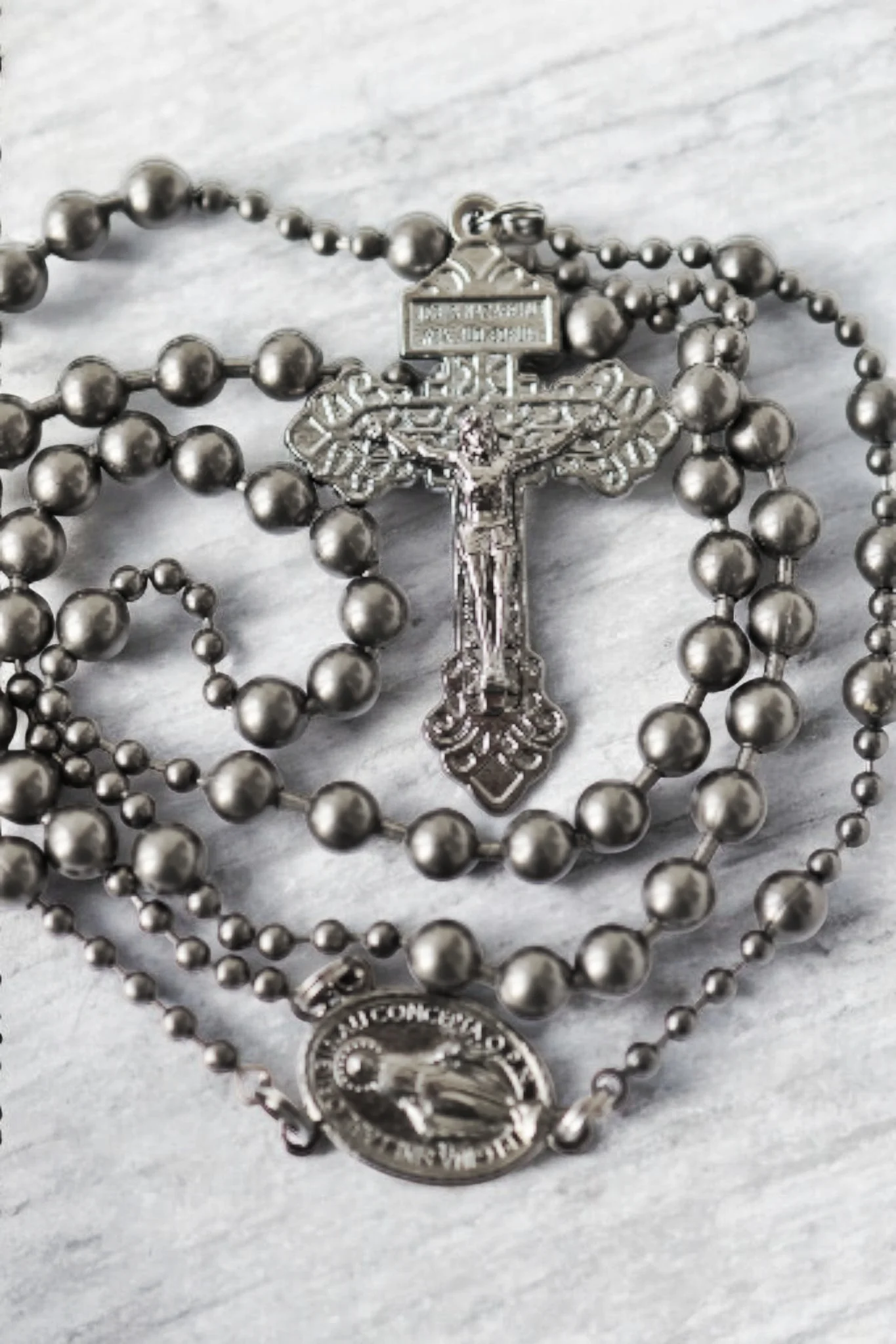 Combat Rosary - Soldiers Edition gun metal - Image 5