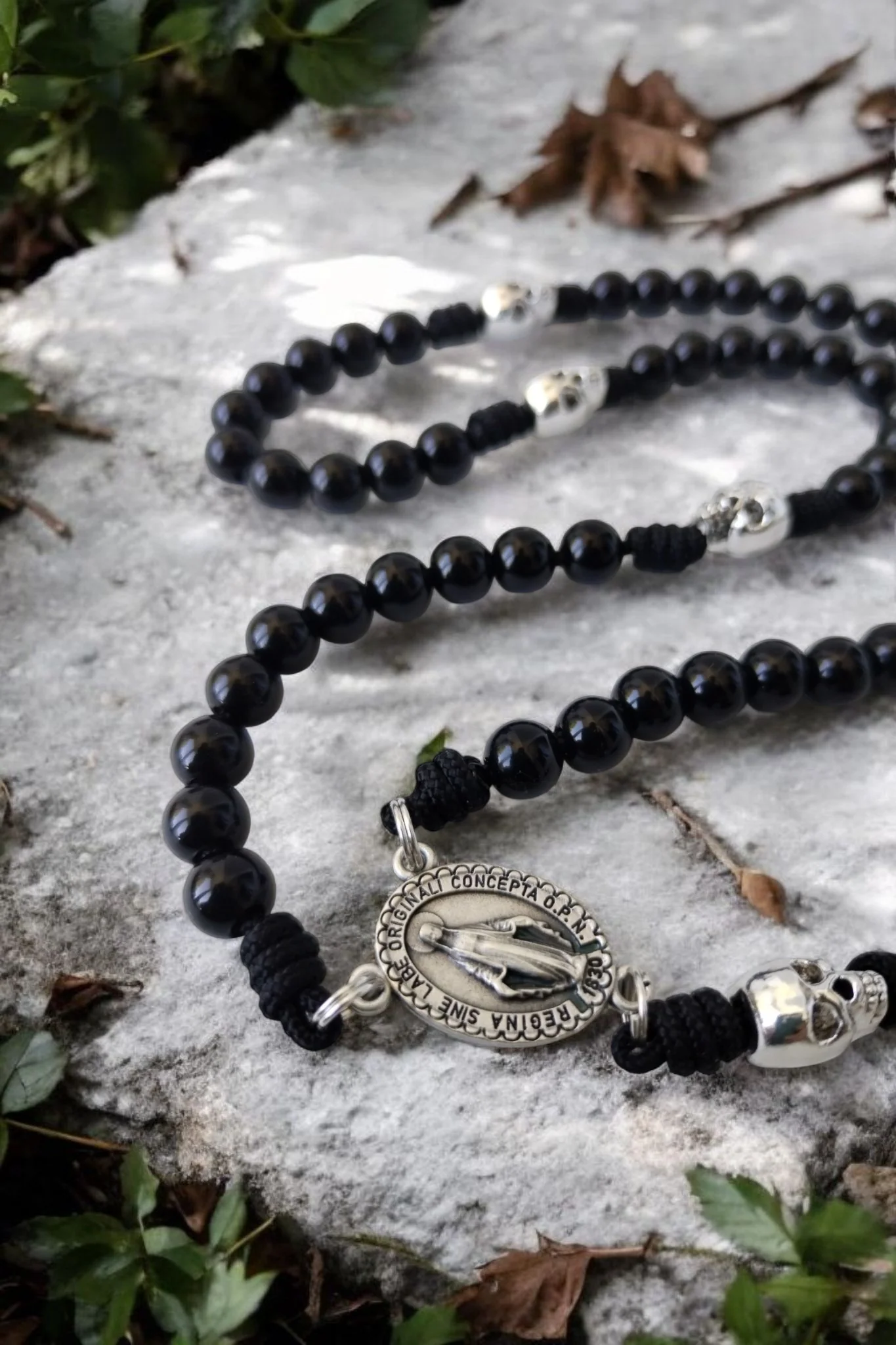 Memento Mori Steinrosenkranz - Image 5