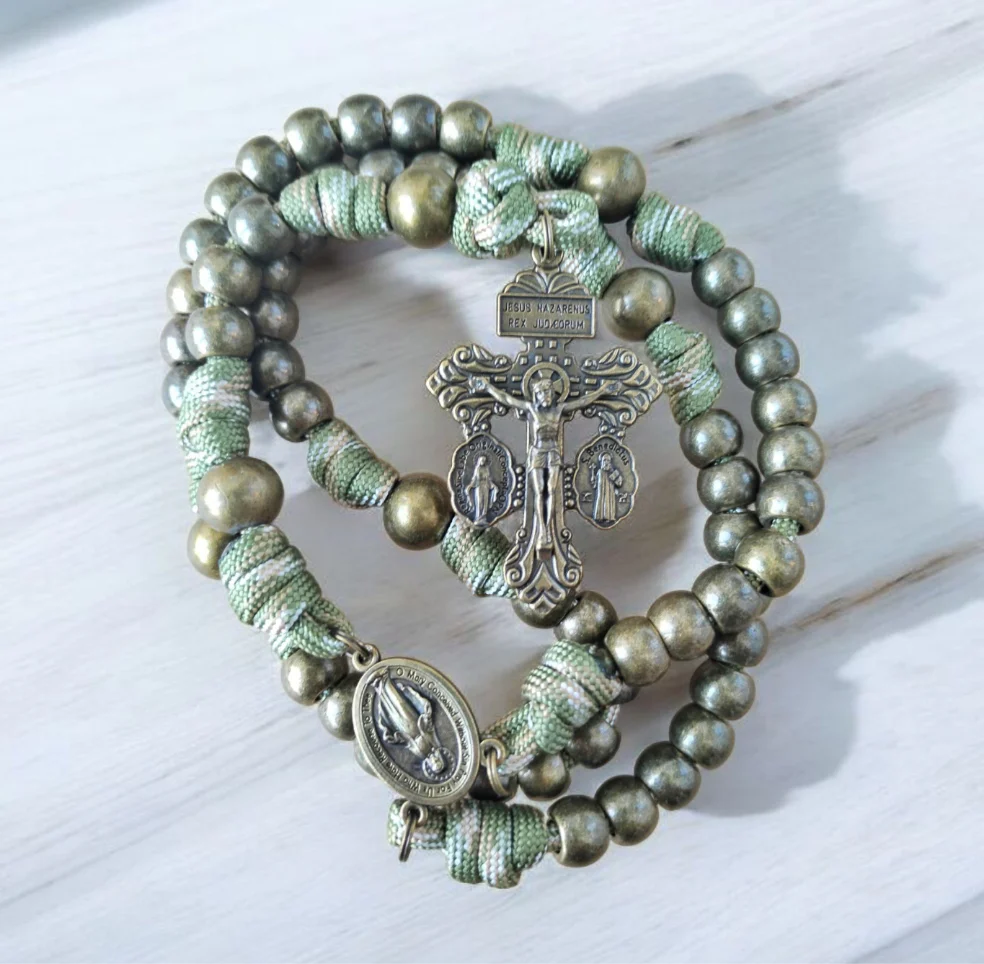 Militär Paracord-Rosenkranz - Image 4