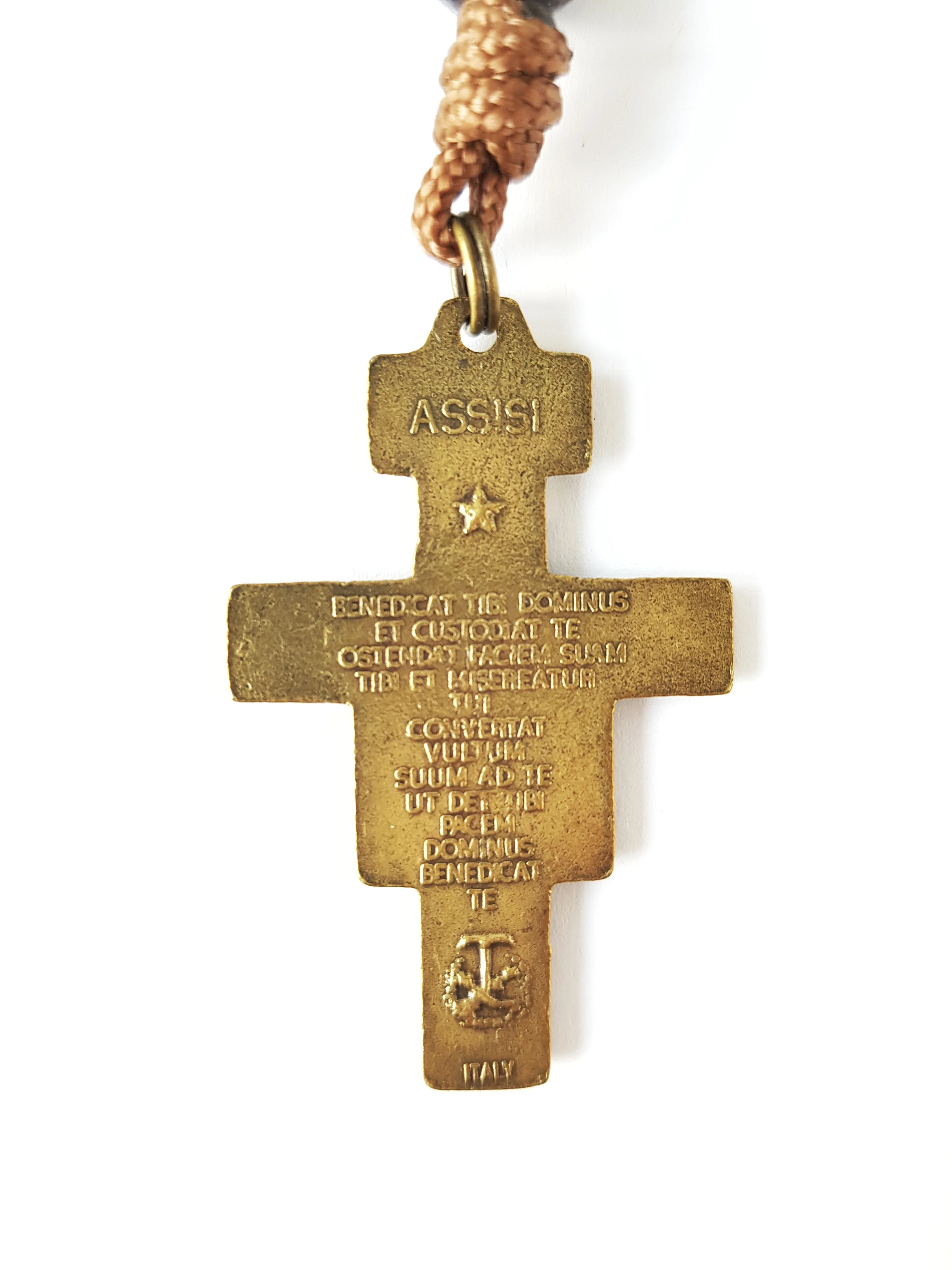 Rosenkranz Franz von Assisi Holzperlen braun - Image 5