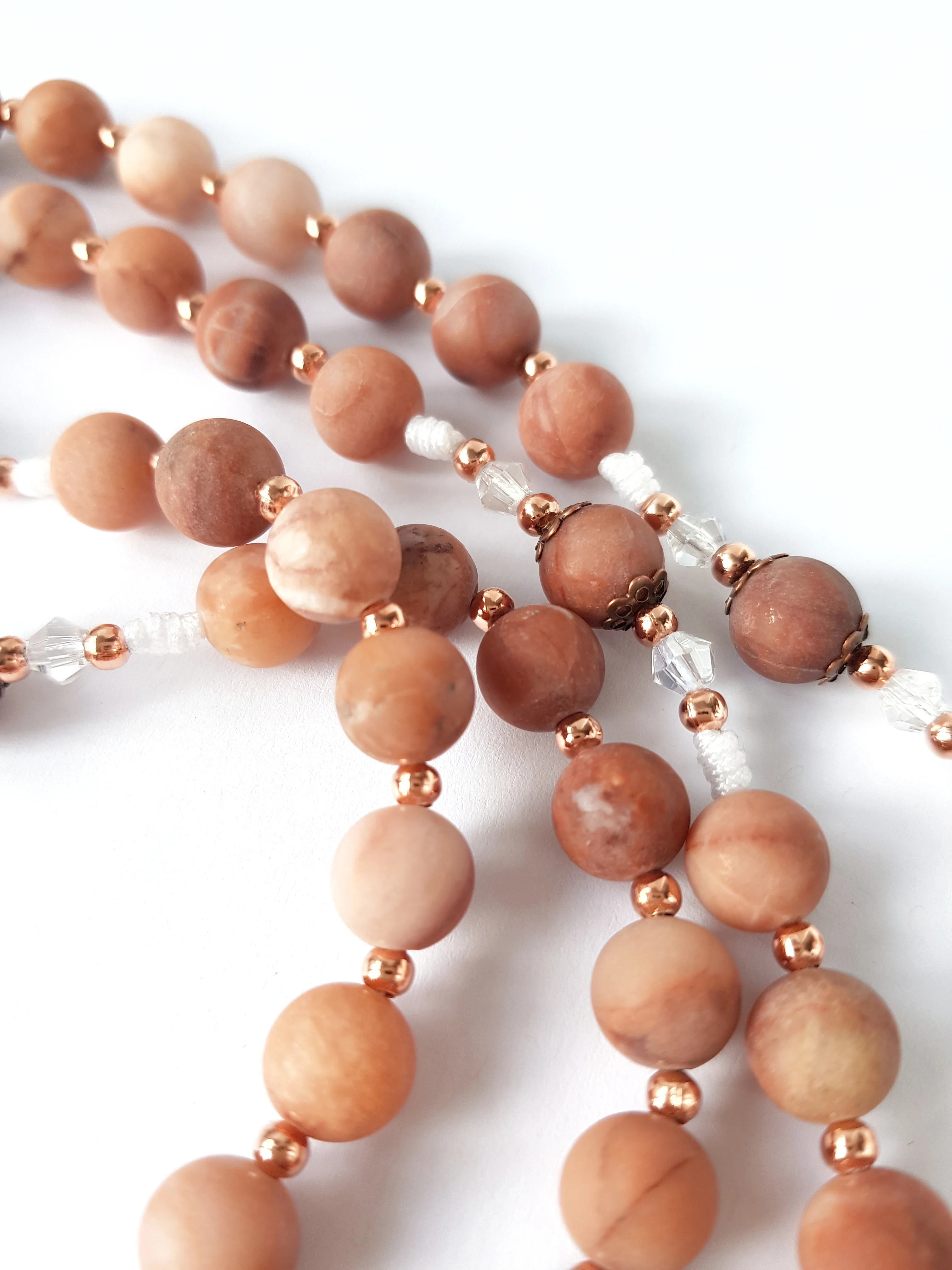 Rosenkranz rosa Aventurin Edelstein - Image 3